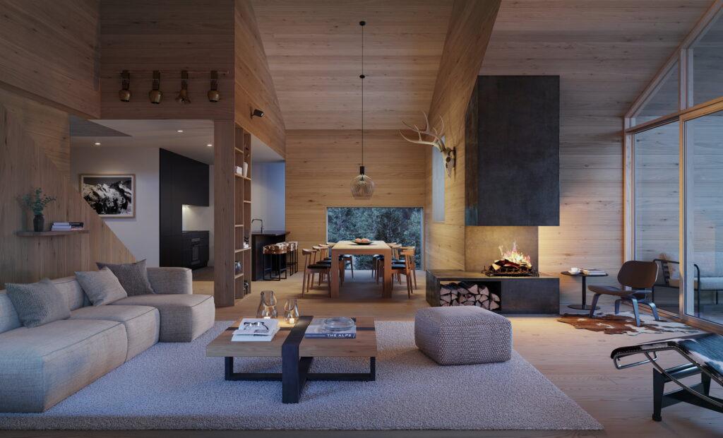 Architectural Visualizations for New-Built Swiss Residences